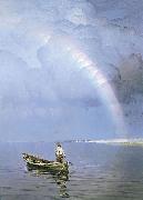 Nikolay Nikanorovich Dubovskoy The Rainbow oil on canvas